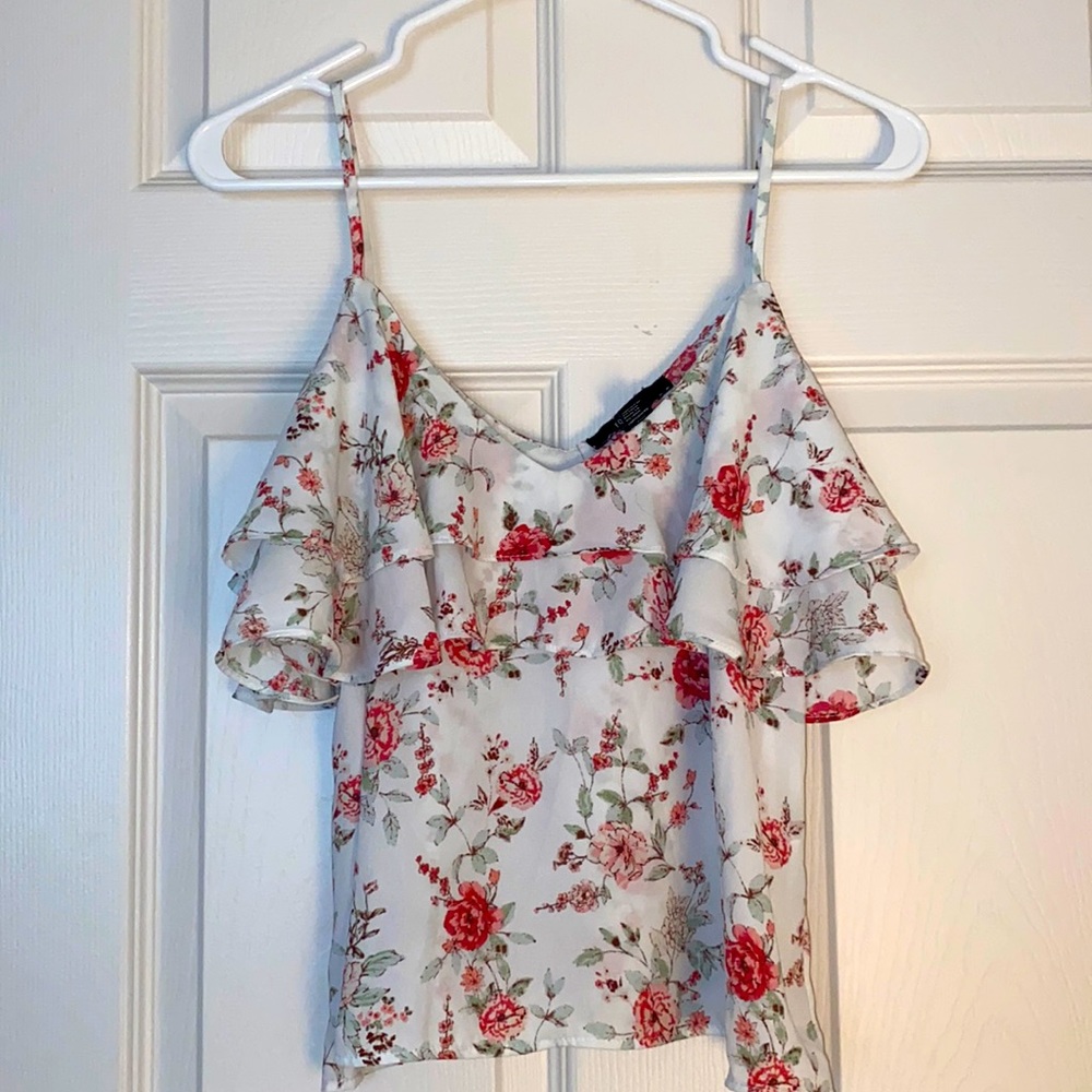 Floral Forever 21 blouse